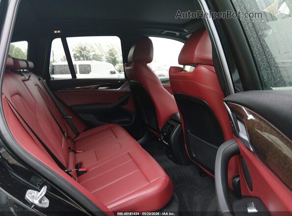 WBX57DP04PN194062 2023 BMW X3 Black Widok naklejki z numerem VIN