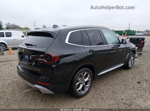 WBX57DP04PN194062 2023 BMW X3 Black Tył prawy