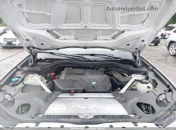 WBX57DP07NN176040 2022 BMW X3 Белый Вид сзади