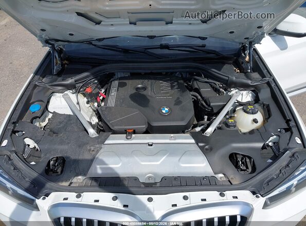 WBX57DP09NN147865 2022 BMW X3 White Widok z tyłu