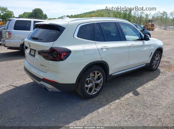 WBX57DP09NN147865 2022 BMW X3 White Tył prawy