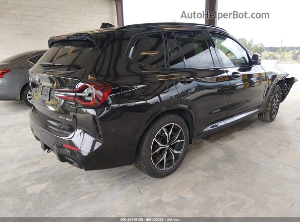 WBX57DP09PN239965 2023 BMW X3 Black Rear right