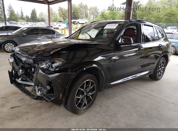 WBX57DP09PN239965 2023 BMW X3 Black Front left