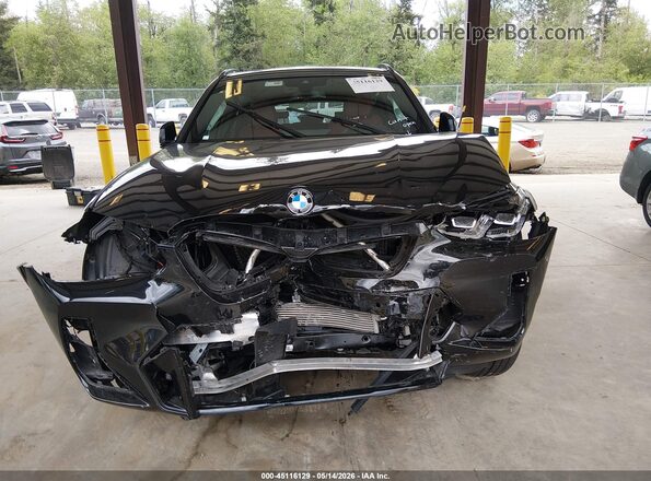 WBX57DP09PN239965 2023 BMW X3 Black Front view