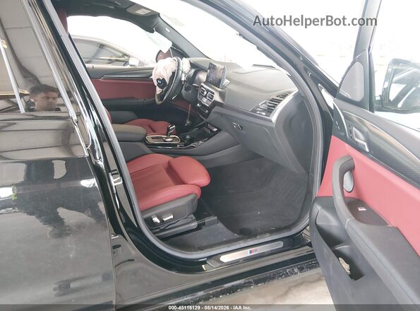 WBX57DP09PN239965 2023 BMW X3 Black Front interior view