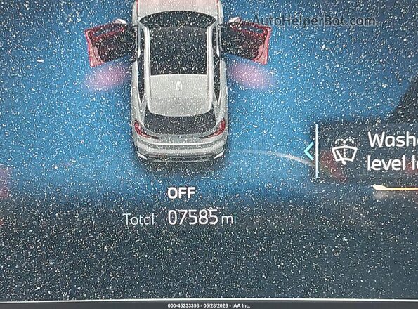 WBX73EF06S5079676 2025 BMW X1 White Панорамний вид салону 360°