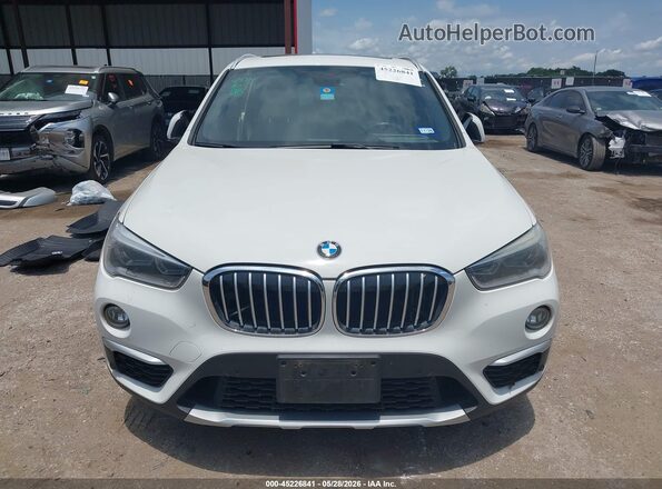 WBXHT3C30GP883524 2016 BMW X1 White Սարքավորումների վահանակի տեսք