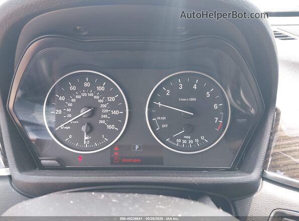 WBXHT3C30GP883524 2016 BMW X1 White Հետևի նստատեղերի տեսք