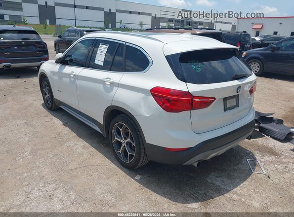 WBXHT3C30GP883524 2016 BMW X1 White Հետևի ձախ