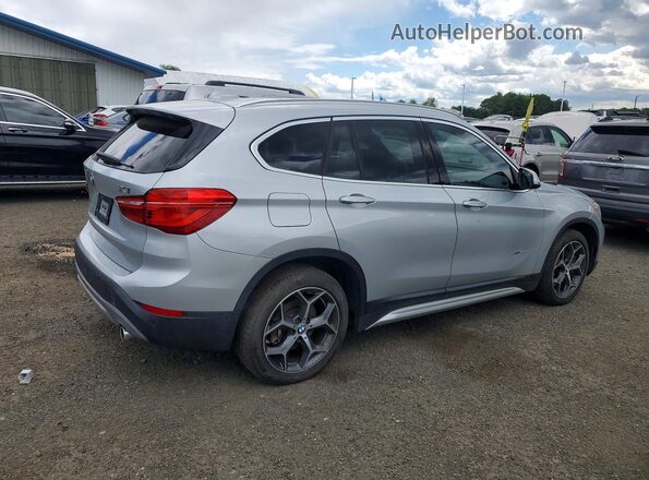 WBXHT3C31GP886321 2016 BMW X1 Silver უკანა მარჯვენა