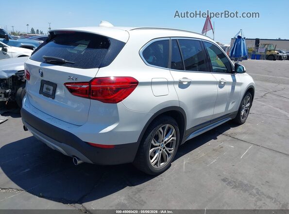 WBXHT3C31H5F76847 2017 BMW X1 White უკანა მარჯვენა
