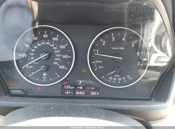 WBXHT3C31H5F76847 2017 BMW X1 White უკანა სავარძლების ხედი