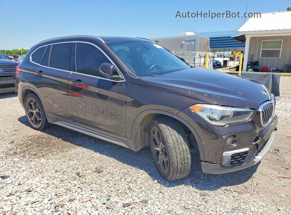 WBXHT3C31J5L27998 2018 BMW X1 Charcoal Առջևի աջ