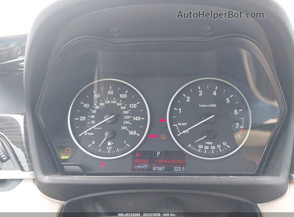 WBXHT3C32G5F63636 2016 BMW X1 Black Vista de los asientos traseros