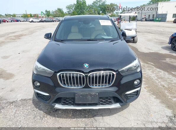 WBXHT3C32G5F63636 2016 BMW X1 Black Vista del cuadro de instrumentos