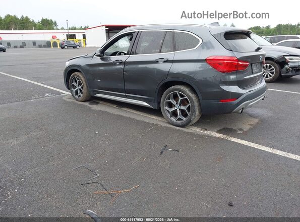 WBXHT3C33J5K27627 2018 BMW X1 Gray Tył lewy