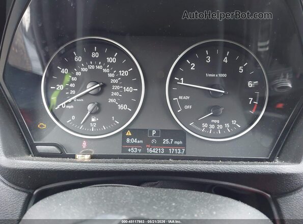 WBXHT3C33J5K27627 2018 BMW X1 Gray Widok tylnych siedzeń