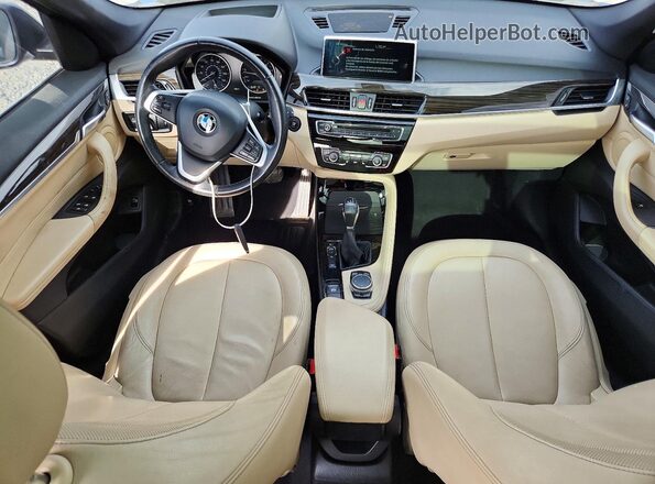 WBXHT3C34GP883428 2016 BMW X1 Синий Вид панели приборов