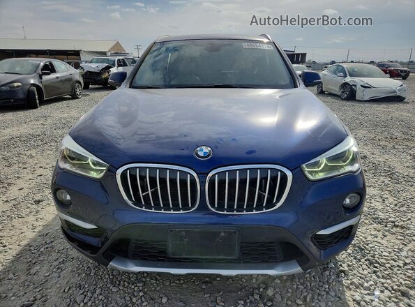WBXHT3C34GP883428 2016 BMW X1 Синий Вид спереди