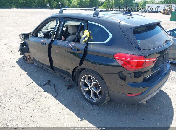 WBXHT3C34J5L28806 2018 BMW X1 Black Tył lewy