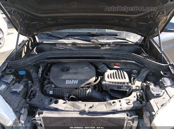 WBXHT3C35H5F73045 2017 BMW X1 Gray Rear view