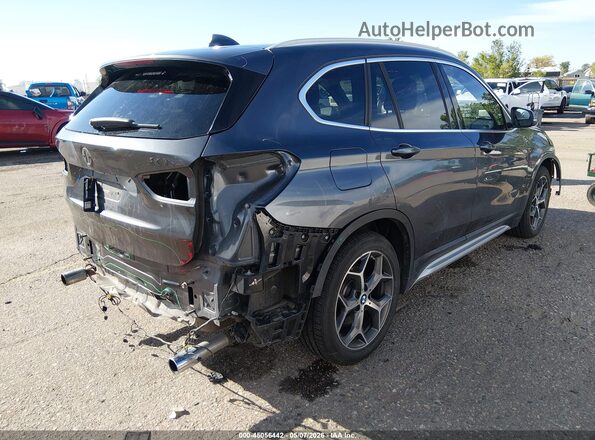 WBXHT3C35H5F73045 2017 BMW X1 Gray Rear right