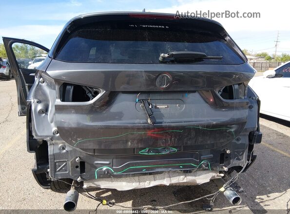 WBXHT3C35H5F73045 2017 BMW X1 Gray Front view