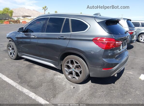 WBXHT3C35J3H33670 2018 BMW X1 Gray Tył lewy