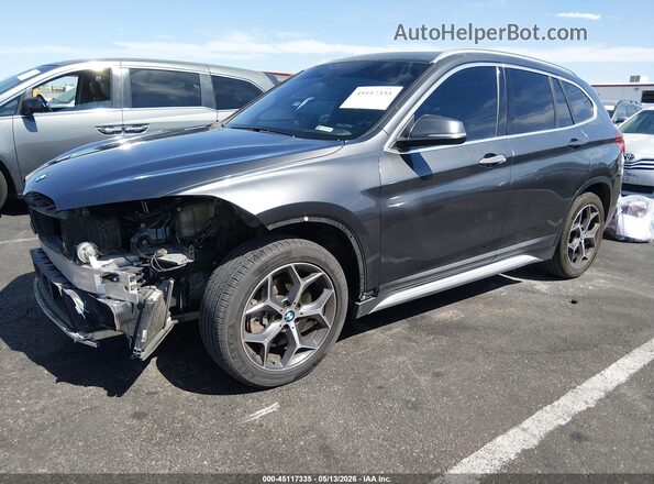 WBXHT3C35J3H33670 2018 BMW X1 Gray Przód lewy