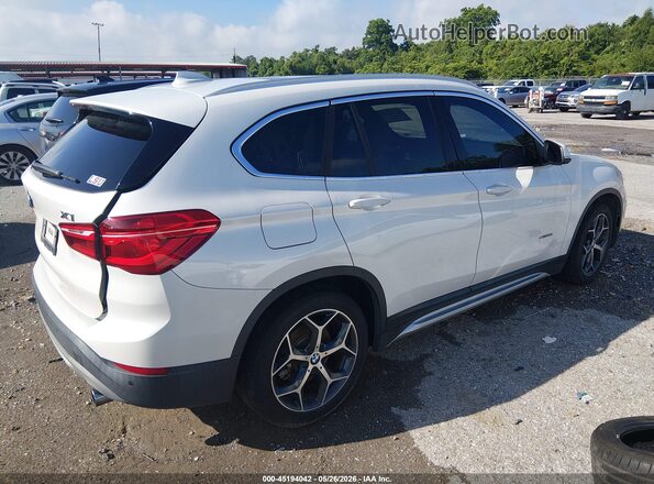 WBXHT3C36H5F71367 2017 BMW X1 White უკანა მარჯვენა