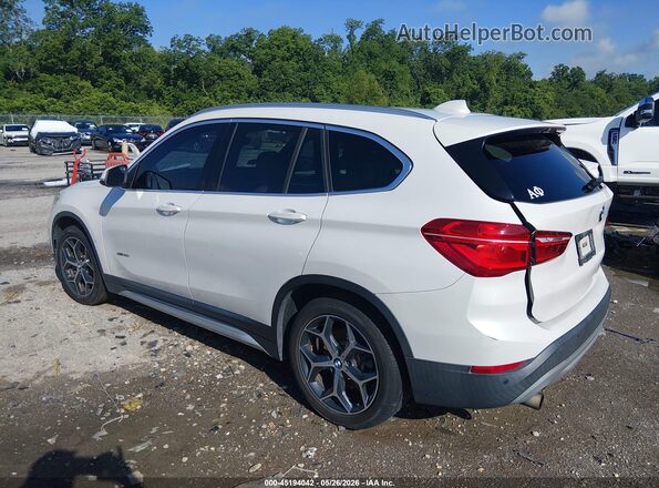 WBXHT3C36H5F71367 2017 BMW X1 White უკანა მარცხენა