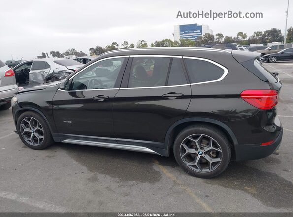 WBXHT3C38G5E55439 2016 BMW X1 Black 
