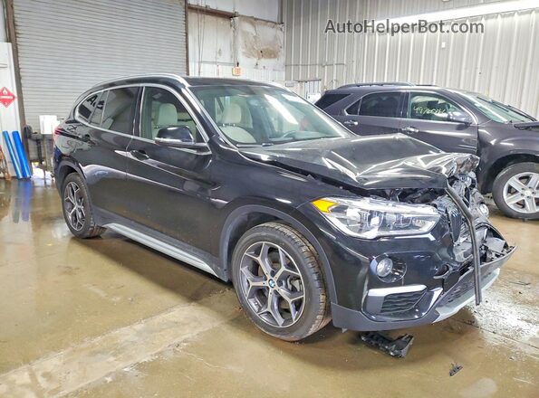 WBXHT3C38J3H33694 2018 BMW X1 Black Առջևի աջ