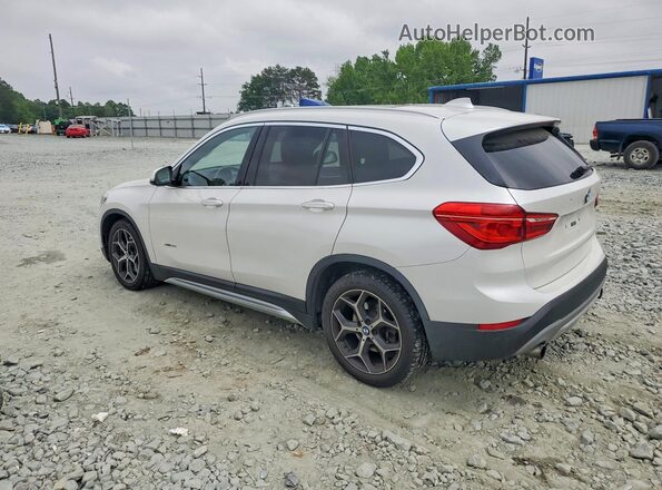 WBXHT3C39G5E56356 2016 BMW X1 Белый Задняя левая четверть