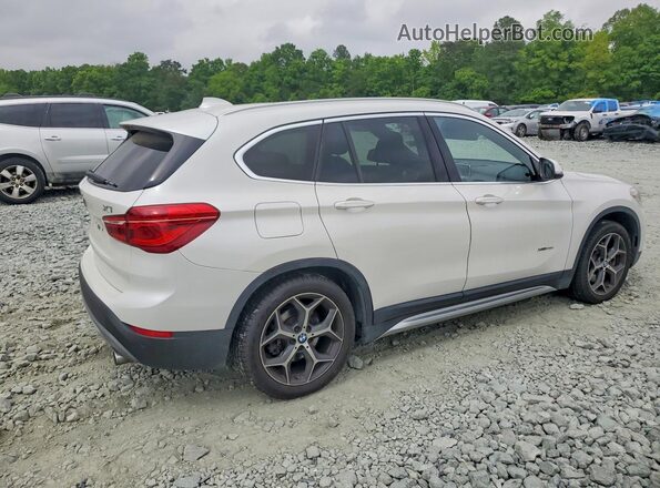 WBXHT3C39G5E56356 2016 BMW X1 Белый Задняя правая четверть