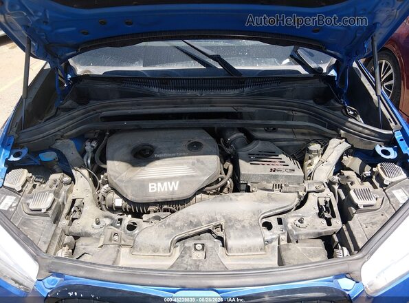 WBXHT3C39H5F83660 2017 BMW X1 Blue Հետևի տեսք