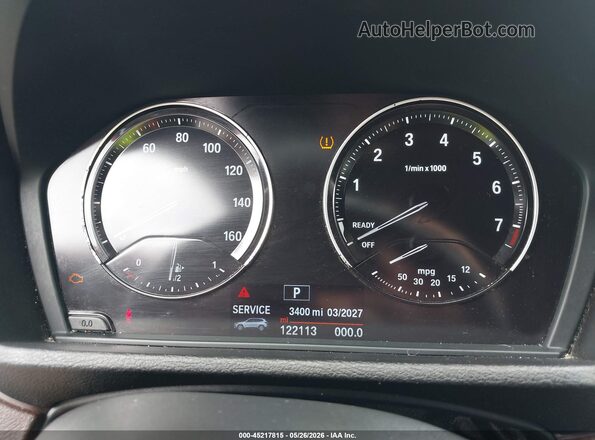 WBXHT3C39J5L29465 2018 BMW X1 White 