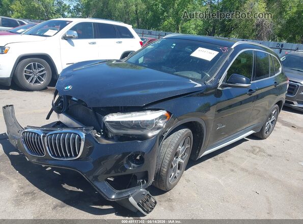 WBXHT3C3XGP884857 2016 BMW X1 Black Front left