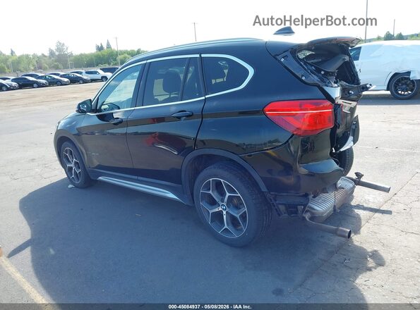 WBXHT3C3XH5F69069 2017 BMW X1 Black უკანა მარცხენა