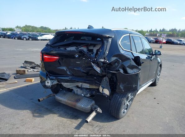 WBXHT3C3XH5F69069 2017 BMW X1 Black წინა ხედი