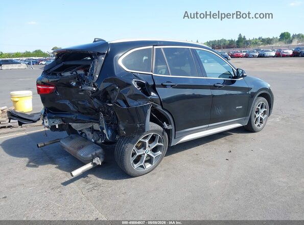 WBXHT3C3XH5F69069 2017 BMW X1 Black უკანა მარჯვენა