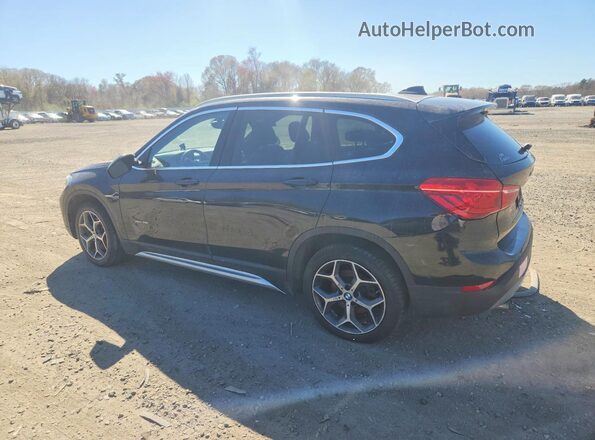 WBXHT3C3XH5F76409 2017 BMW X1 Black Tył lewy