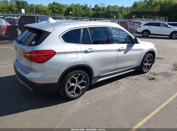 WBXHT3C3XH5F82078 2017 BMW X1 Silver Հետևի աջ