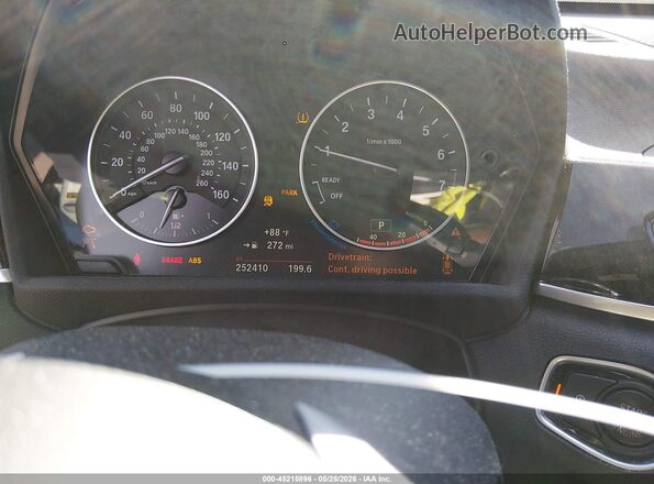 WBXHT3C3XH5F82078 2017 BMW X1 Silver Հետևի նստատեղերի տեսք