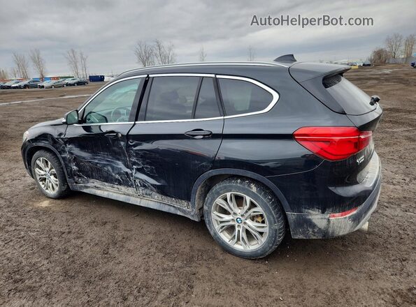 WBXHT3C3XJ5K30105 2018 BMW X1 Black Tył lewy