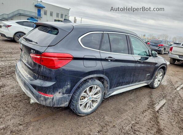 WBXHT3C3XJ5K30105 2018 BMW X1 Black Tył prawy