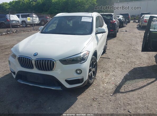 WBXHT3C50K5L37117 2019 BMW X1 White Przód lewy