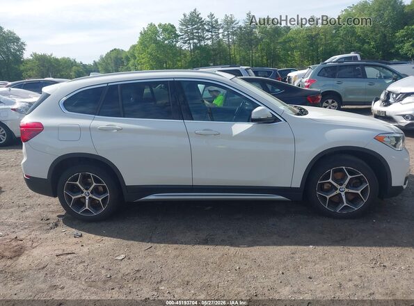 WBXHT3C50K5L37117 2019 BMW X1 White Widok wnętrza z tyłu