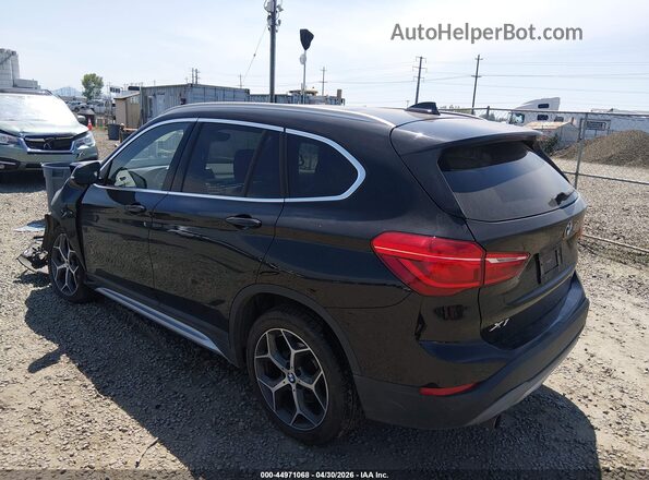 WBXHT3C55K5L89410 2019 BMW X1 Black Tył lewy