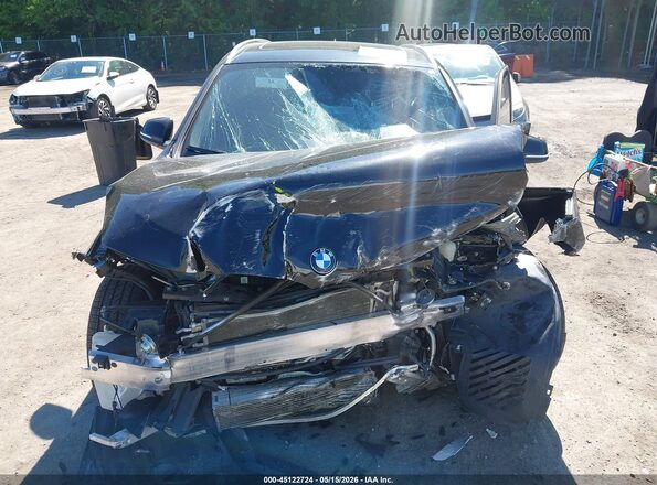 WBXHT3Z34H4A53545 2017 BMW X1 Black Widok zestawu wskaźników